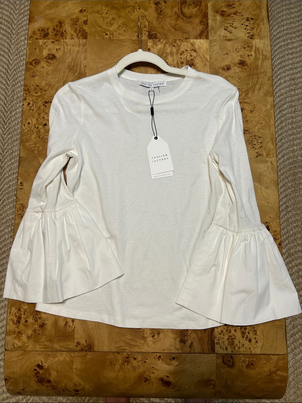 English Factory long sleeve top NWT
